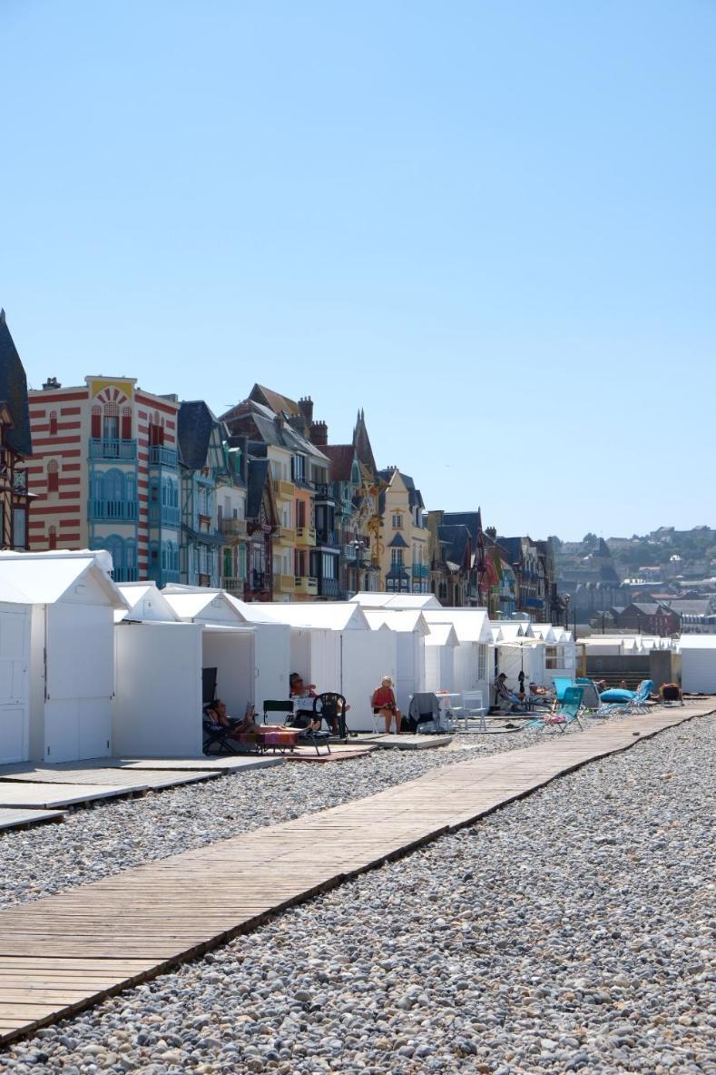 Villa Adele, Bow-Window Vue Mer - Appt 02 Mers-les-Bains Exterior foto